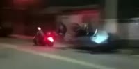 High Speed Chase Accident In Slums