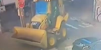 New York Woman Hit and Ran Over by Backhoe