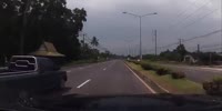 Scary Truck Crash in Thailand