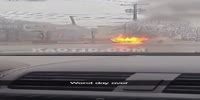 Car randomly on fire