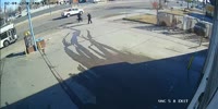 Thug Fleeing From Police Hit By Car