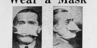 Many people refused to wear masks in the Spanish flu pandemic