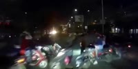 Chinese moped bowling