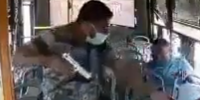 Gunman Robs The Bus In Colombia
