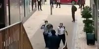 Man Beaten By Hong Kong Police