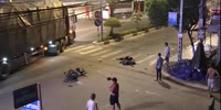 Bikers Slam Into Tractor Trailer