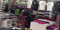 Brawl In Atlanta Clothes Store