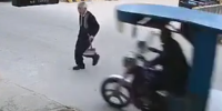OG Gets Knocked By Tricycle