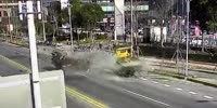 Fatal Crash In Shanghai