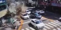 Box Truck Obliterates Itself