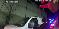 NYPD Stop Stolen Van & Shoot Resisting Driver