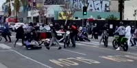 Bounty Hunters VS Bikers In LA