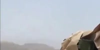 Houthi Kamikaze Drone Hit By Saudi Missile