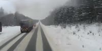 Double Fatal Crash in the Snow