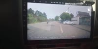 Fatal: High Speed Biker Cut Off by Pick-up Truck