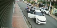 Perfect Motorcycle Theft In Dominican Republic