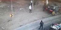 Nice Crash Of Stolen Car In Mexico