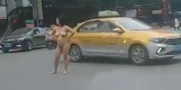 Short Vid Of Naked Chinese Girl Walking In Traffic