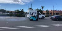 Woman On Stolen Forklift Chased By Police In San Diego