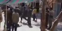 Ethiopian soldiers assaulting and abusing a civilian