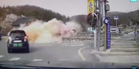 Stupid Driver Destroys Historic Park