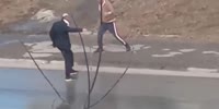 Sons Of Booze Fighting In RussiA