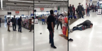 Brawl busts out in Walmart
