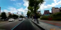 (Short) Unlucky Sidewalker Hit By Car