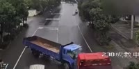 Red Truck + Blue Truck = Driver Ejection