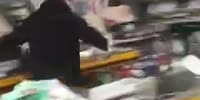 Pissed Off Man Destroys The Store In Russia