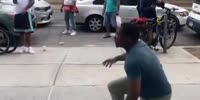 Street Fight In New York