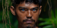 Images of a tribe with a rare genetic mutation