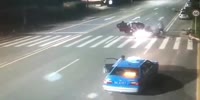 Chinese Woman Driver Kills Biker