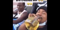 Drink & Drive Idiots Crash On Livestream