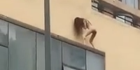 Drugged Girl Posing Naked In China