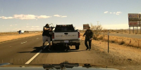 Unreal cop shooting on dash cam