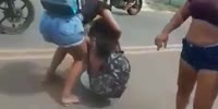 Red Haired Girl Attacks A Mistress