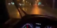 Another Idiot Speeding in the Rain