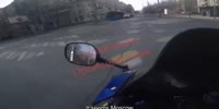 Hard Bike Crash with Very Soft Landing