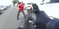LAPD Cops Fatally Shoot Mentally Ill Man Armed With A Hammer