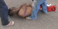 Homie gets popped by cop