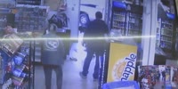 Female Store Clerk Attacks Customer With  A Knife