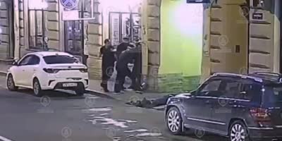 Bouncer Peppersprays & Breaks Jaw Of A Bar Visitor In Russia