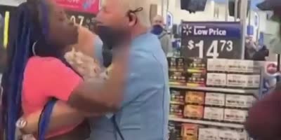 Loud Girl Provokes A Walmart Fight
