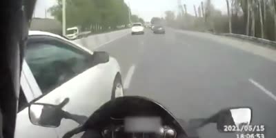 Bike crash