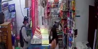 Scared Female Store Keeper Gets Robbed In Mexico