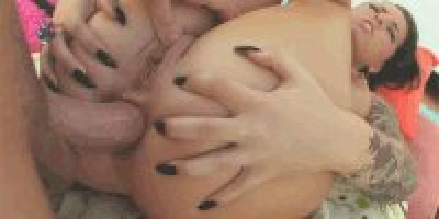 sausage stuffed asshole