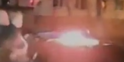 Drunk Russian Sets A Car On Fire Just Because