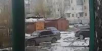Man KO`d & Run Over For His Plastic Bag In Russia