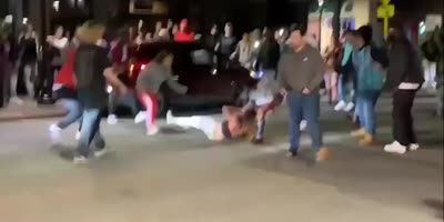 UBER Driver & Female Passenger Attacked By Frenzied Party Mob In Virginia